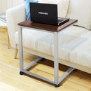 Coffee Tray Sofa Side End Table Modern Lap Stand TV Snack Ottoman Couch Room Rolling Living Room Side Table HW54185