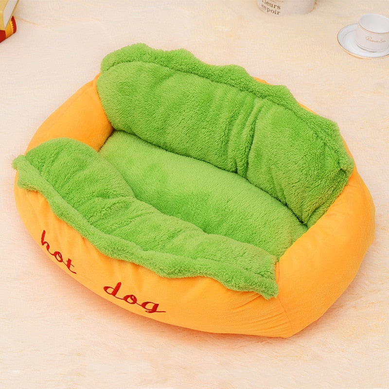 Hot Dog Bed various Size Large Dog Lounger Bed Kennel Mat Soft Fiber Pet Dog Puppy Warm Soft Bed House Product For Dog And Cat
