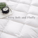 4" Twin Size Mattress Topper Hypoallergenic Microfiber Down Alternative Pad Home