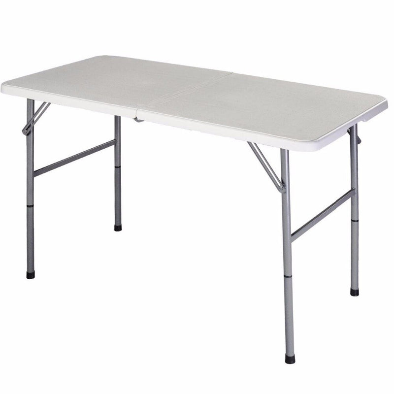 Folding Table Portable Picnic Party Dining Camp Tables White Modern Desk Utility