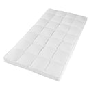 4" Twin Size Mattress Topper Hypoallergenic Microfiber Down Alternative Pad Home