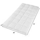 4" Twin Size Mattress Topper Hypoallergenic Microfiber Down Alternative Pad Home