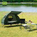 GO PLUS 2-Person Compact Portable Pop-Up Tent Air Mattress and Sleeping Bag OP3930