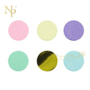 Paper Confetti Sprinkles 12 Colors Round Balloon Confeti  2.5CM 200g/bag