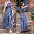 High Quality Vintage Floral Women Summer Boho Long Maxi Beach Sundress Dress Vestidos Plus Size New