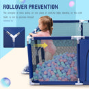 Playpen Children Safety Barrier Pool Balls Foldable Kids Basketball Football Field