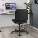 Mesh Computer Chair Low Back Adjustable Task  Armless Chair