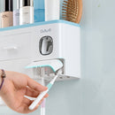 Magnetic Cup Wall Mount Toiletries Storage Rack New Toothbrush Holder Automatic