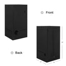 Indoor Grow Tent Room Reflective Hydroponic Non Toxic Clone Hut 6 Size (24''X24''X48'')
