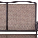 Costway Patio Glider Rocking Bench Double 2 Person Chair Loveseat Armchair Backyard OP70517