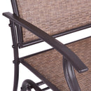 Costway Patio Glider Rocking Bench Double 2 Person Chair Loveseat Armchair Backyard OP70517