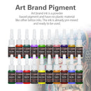 Complete Beginner Tattoo Kit Supplies Equipment Set 2 Coils Machine Guns