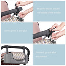 Portable Diaper Bag Stroller Bag Organizer High Capacity Baby Nappy Bag Maternity Bag for Baby Care for Mom