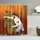 High Quality Polyester Fabric Shower Curtains  Marilyn Monroe Movie Poster with Hooks