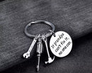 Father's Day Gifts Keyrings If Dad / Grandpa Can't Fix It No One Can Key Chain