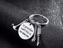 Father's Day Gifts Keyrings If Dad / Grandpa Can't Fix It No One Can Key Chain