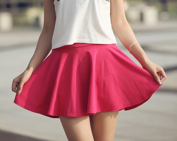 Korean Lining Skirt for Girl chiffon Short