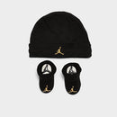 INFANT JORDAN JUMPMAN 3-PIECE HAT AND BOOTIE BOX SET