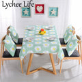 Printed Table Clothes Modern Dinging Room Home Textile Decoration