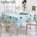 Lychee Life Print Table Cloth Simple Style Home Textile Dining Room Decoration