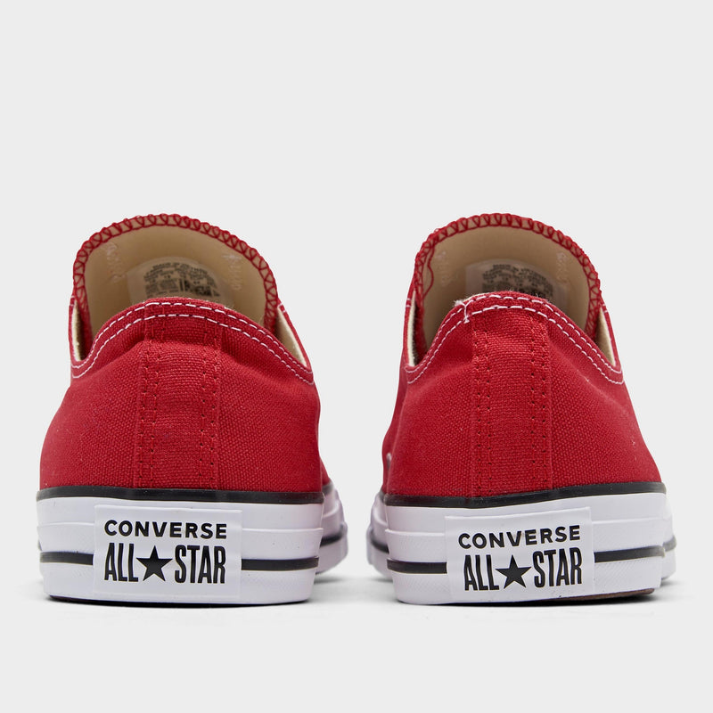 Converse Unisex Chuck Taylor All Star Low Top Casual Shoes in Red