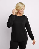 Scoopneck Long Sleeve Tee