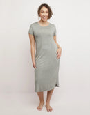 Scoopneck Tee Maxi Dress