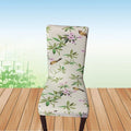 Flower Printing Removable Chair Cover Big Elastic Slipcover Modern Kitchen Seat