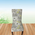 Flower Printing Removable Chair Cover Big Elastic Slipcover Modern Kitchen Seat