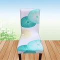 Flower Printing Removable Chair Cover Big Elastic Slipcover Modern Kitchen Seat