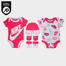 INFANT NIKE FUTURA ALLOVER PRINT 5-PIECE BODYSUIT, BEANIE HAT AND SOCKS SET