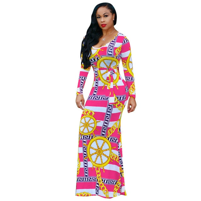 African Dresses for Women dashiki Print