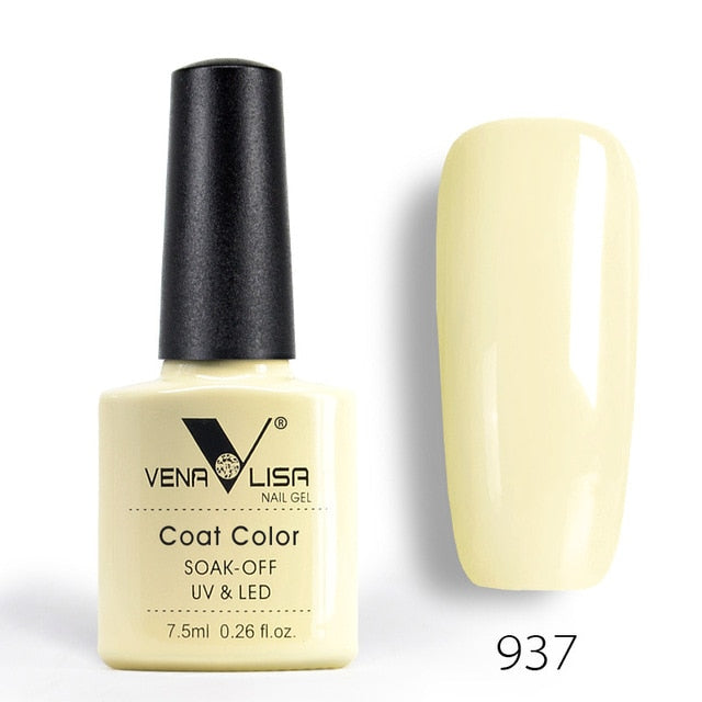 Nail Art Design Manicure Venalisa 60Color 7.5Ml Soak Off Enamel Gel Polish UV