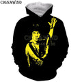 hoodie men/women 3D printed  hoodies Bruce Lee sweatshirt