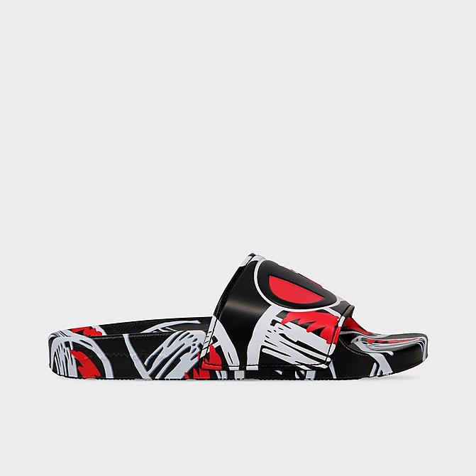 BIG KIDS' CHAMPION IPO COMIC SLIDE SANDALS