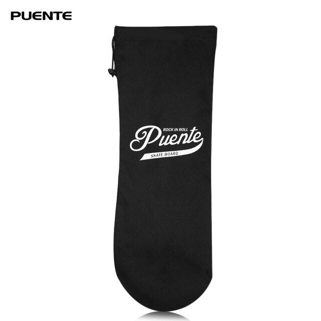 PUENTE Outdoor Water Resistant High-fiber Polyester Draw Cord Skateboard Scooter Carrying Bag