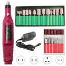 Professional Electric Nail Drill Machine Pedicure Manicure drill set Milling Cutters Set