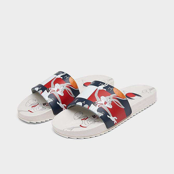 Tommy Hilfiger Big Kids' X Space Jam Bugs Bunny&trade; B-Ball Slide Sandals