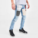MEN'S SUPPLY & DEMAND PATCHWORK JEANS