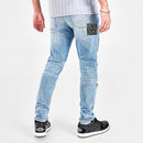 MEN'S SUPPLY & DEMAND PATCHWORK JEANS