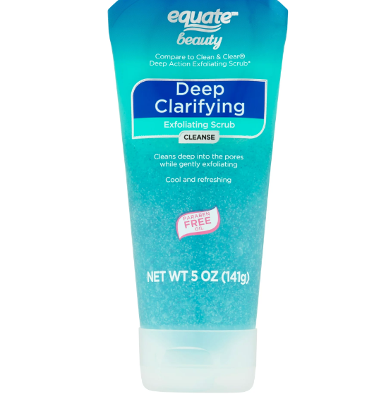 Equate Beauty Deep Clarifying Exfoliating Scrub, 5 oz