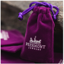 Peermont 18K Gold Plated Tri-Gold Heart Hoop Earrings