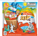 Kinder Joy Eggs, 6 Count Family Pack, Individually Wrapped Chocolate Candy Easter Eggs With Toys Inside