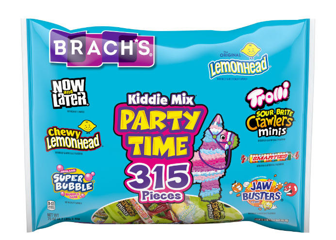 Brach's Kiddie Mix Variety Bag 75 oz, 315 Ct