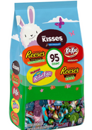 Hershey, Chocolate Assortment Treats, Easter Candy, 32.3 oz, Bulk Variety Bag (95 Pieces)