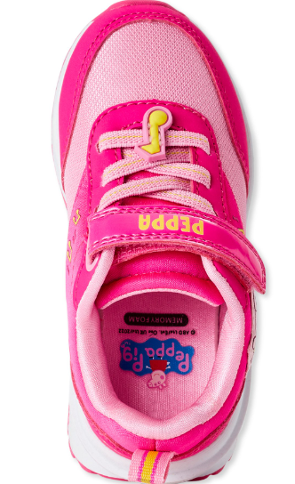 Peppa Pig Singing Toddler Girl Sneaker, Sizes 7-12