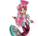 Fidgie Friends Watermellow, Mermaid Fashion Doll with Fidget Toy Features, Ages 6 and Up