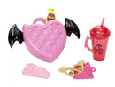 Monster High Doll, Draculaura with Pet Bat, Pink and Black Hair