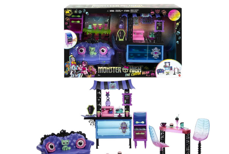 Monster High The Coffin Bean Cafe Lounge Playset