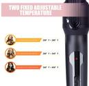 MOCEMTRY Curling Wand Set Wand Curling Iron & Hair Curling Iron Set with Interchangeable Ceramic Barrels LCD Control Heat Up Great for Party or Vacation